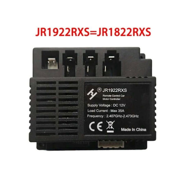 Wodtesl RC Receiver Control Box Boy JR-RX-12V/6V Kids Children\'s Vehicles Toy