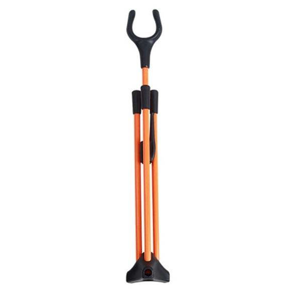 Wodtesl Recurve Bow Stand Holder Rack for Longbow Traditional Hunting Bow Straight Bow Foldable Lightweight Fiberglass Portable Design