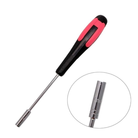 Wodtesl Repair Tool Wrenche Hex Nut Mini Handle Socket Hex Screwdriver Anti-slip Hex Metal&Plastic 165mm Magnetic Bit Driver