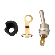Wodtesl Replacement On/Off Stop Switch with Bushing for Chinese Chainsaw Models 4500 5200 5800 Includes Switch and Connecting Plate Kit