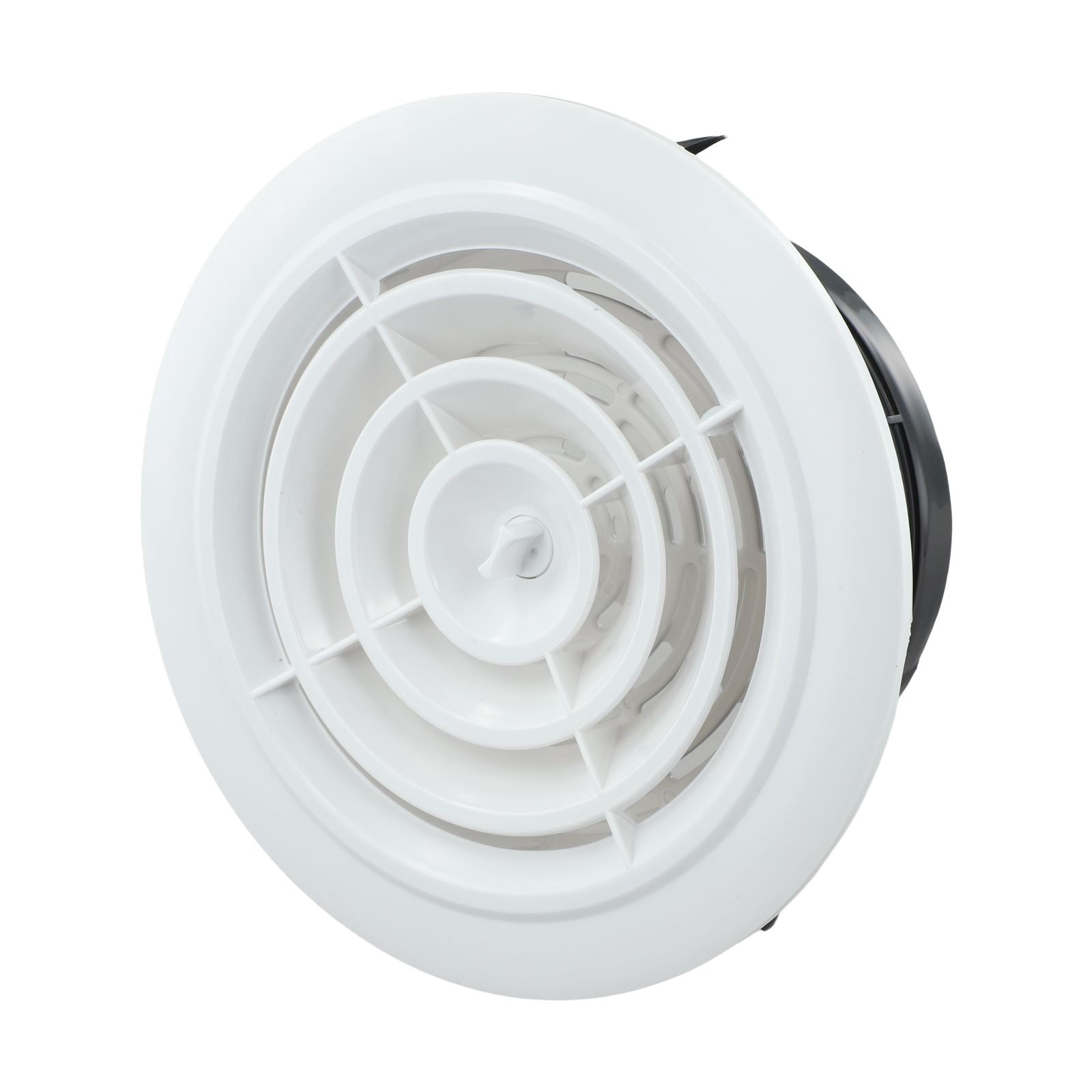Wodtesl Round Adjustable Air Vent For Wall Ceiling Mounted Indoor Ventilation Grille Vents Cover 75mm/100mm/125mm/150mm/200mm