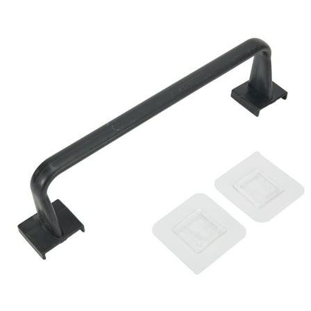 Wodtesl Self-Adhesive Wall-Mounted Bathroom Towel Rod Towel Bar Stick-On Wall Bath Towel Holder Rail Rack 26.5cm Bathroom Accessorie