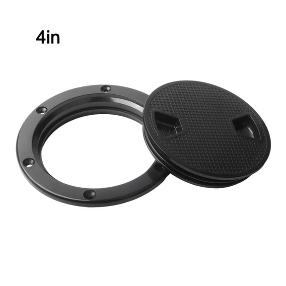 Wodtesl Solid ABS Round Inspection Hatch for Marine Applications Non Slip and Reliable