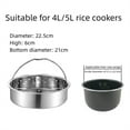 thumbnail image 1 of Wodtesl Stainless Steel Steamer Basket Insert Steamer for Steaming Fruit Vegetables, 1 of 12