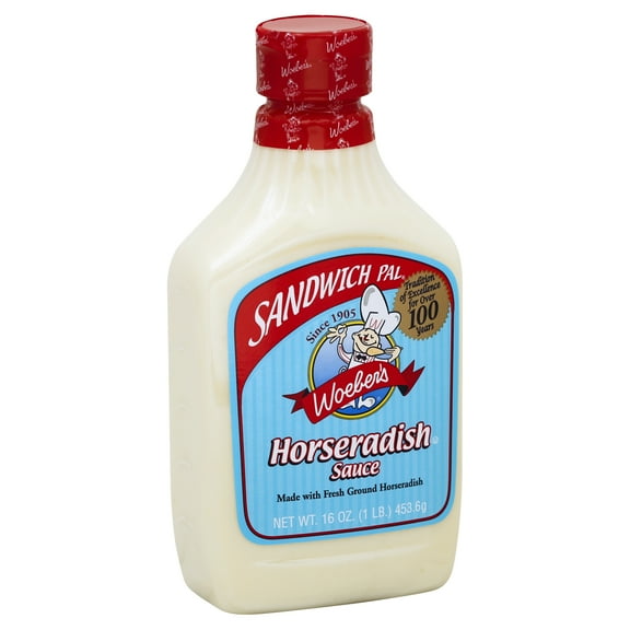 Woeber Sandwich Pal Horseradish Sauce 16 oz (Pack Of 12)