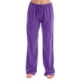 thumbnail image 1 of WoenderWiz Pajamas Pants for Women 2025 Lounge Cute Pants Soft Comfy Wide Leg Trousers Sleep Bell Bottom Purple L, 1 of 5