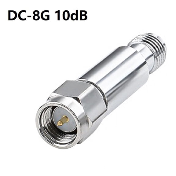 Wofarmy 10 Db 2W Rf Attenuator Dc 8 Ghz for Sma Fixed Coaxial 50 Ohm Component