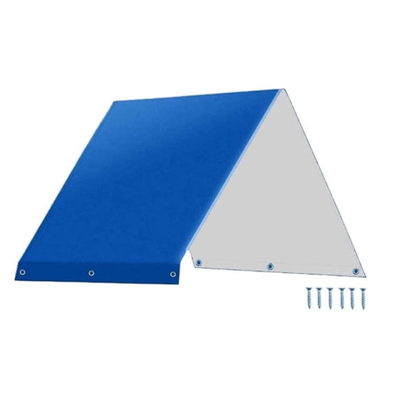 Wofarmy 132X228Cm Canopy for For Outdoor Play Equipment Dust And Rain Protection Blue 210D