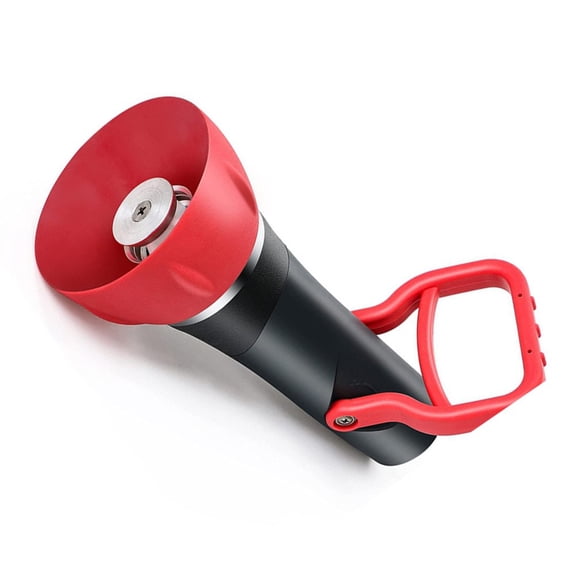 Wofarmy 1Pc Portable Full-Flow Metal Fire Nozzle High-Pressure Zinc Fire Nozzle: Efficient Direct-Flow Water Sprayer Garden Irrigation