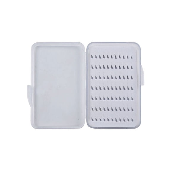 Wofarmy 1Pcs Fish Hook Hard/ Bait Storage Case/ Fly Fishing Lure Spinner/ Spoon Bait Foam/ Boxes Fishhook Hard Storage Case Parts Small