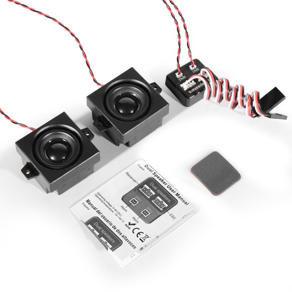 Wofarmy 2026 New Rc Diesel Engine Sound Module with 2W Speaker for Remote Control Trucks Excavators Simulation 3.6V-8V Sound Module
