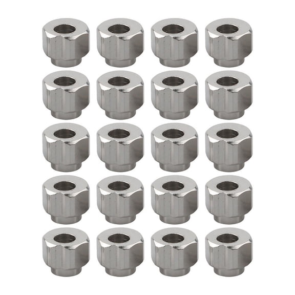 Wofarmy 20Pcs 3D-Printer Eccentric Nut 5mm Bore Eccentric Spacer Eccentric Nut for Ender 3 Printer Engraving Machines Power Tool Parts