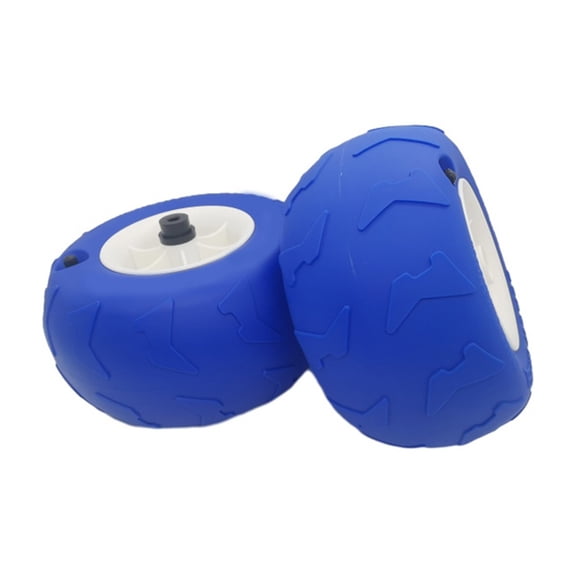 Wofarmy 2Pcs Beach Trolley Wheel for Balloon Kayaking Camping Cart Wheel Tire 230X115Mm 9-In-2.5mm.Id