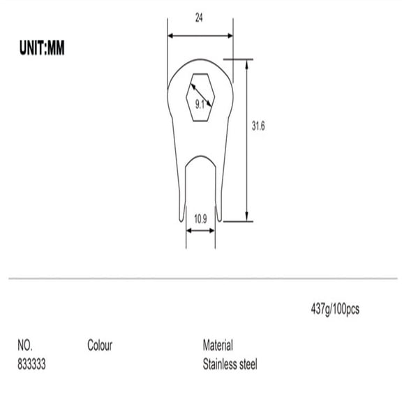 Wofarmy 316 24 Mm Marine Snap Fastener Compact Marine Snap Wrench Compact Fastener Wrench Suitable for Professional Results