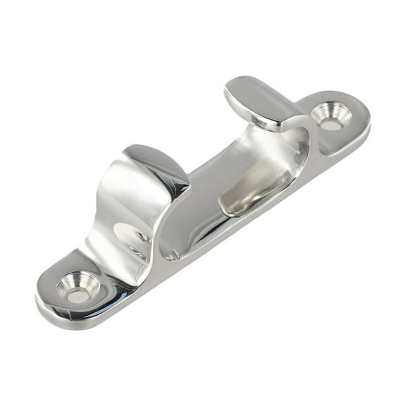Wofarmy 316 Stainless Steel Boat Rope Guide Line Cleat Straight Fairlead Bow Chock Yacht Boat Rope Guide Line Accessories 4 Inches