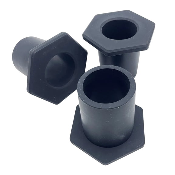 Wofarmy 3pcs Umbrella Holder Wedge Outdoor Base Stand Table Hole Parasol Fixture