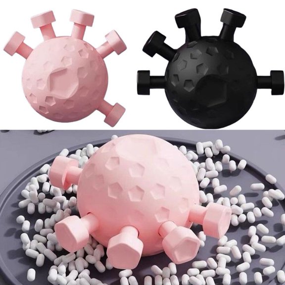 Wofarmy 5-In-1 Multi-Resistance Adjustable Silicone Hand Grip Reinforcing Device Pink