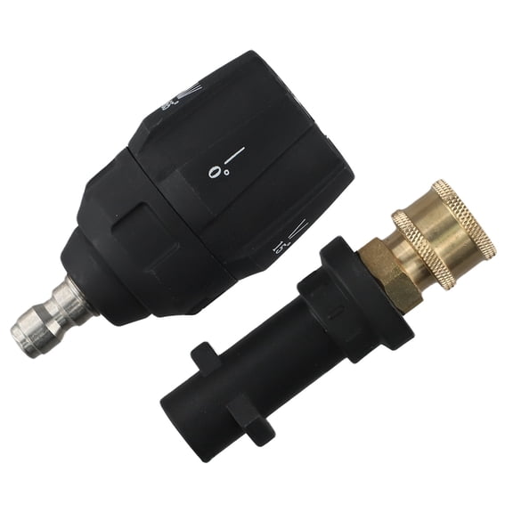 Wofarmy 5 In 1 Pressure Washer Spray Nozzles And Adapter for Karcher K2 K3 K4 K5 K6 Models Convenient Cleaning Accessory