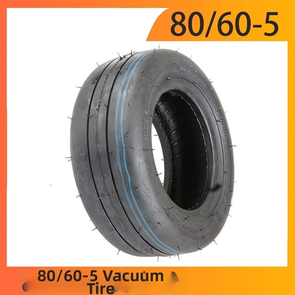 Wofarmy 5 Inch DIY Tubeless Tire for Drift Kart, 65KG Load Racing Kart Parts