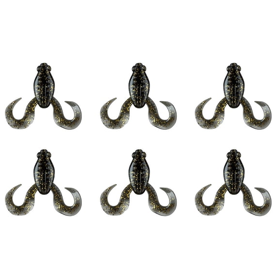 Wofarmy 6 Colors Floating Curly Leg Frog High Elastic Lure Simulation Bait Set 4Cm/1.9G A 4cm1.9G