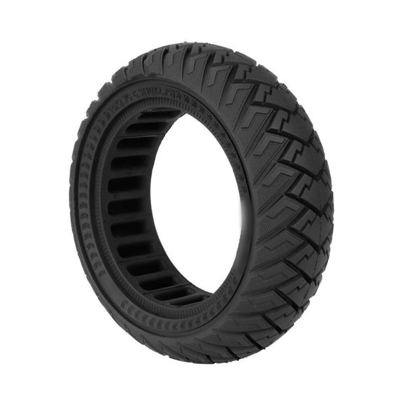 Wofarmy 70/75-6.5 Solid Off-Road Tire for Explosion-Proof Electric Scooters Puncture Proof Black