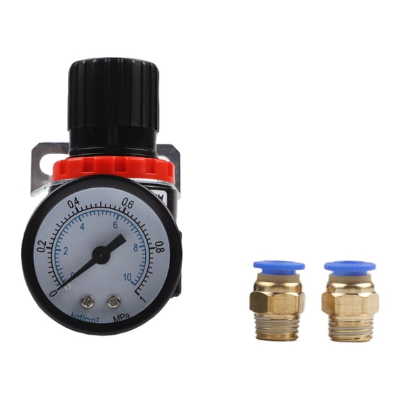 Wofarmy Ar2000 Air Pressure Regulator with Gauge Adapter for Source Gas Processing Device