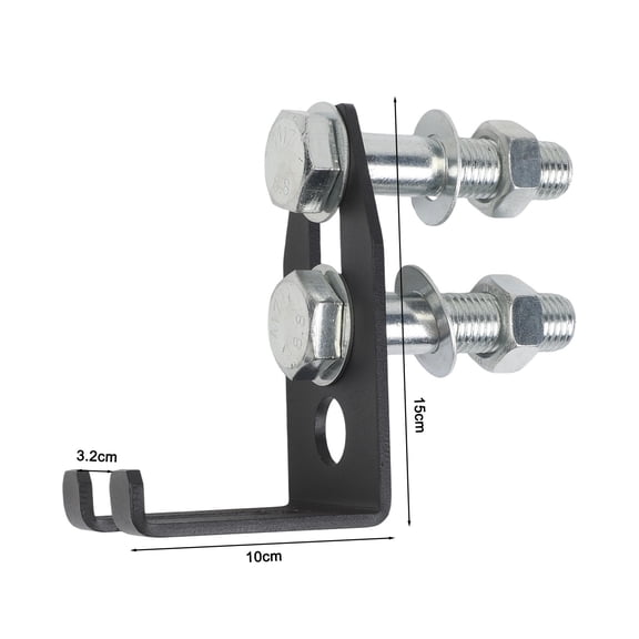 Wofarmy Barbell Storage Hanging Hook Squat Rack Mounted Space-Saving 26/18 Mm Home Gym For 26 Hold