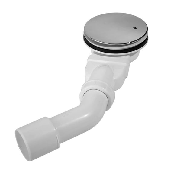 Wofarmy Bathtub Drain for Showering Hair Filter - Silver Panel, Basin Drain Pipe