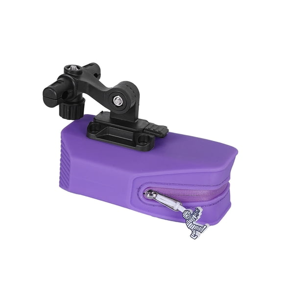 Wofarmy Bicycle Saddle Bag, Waterproof Bike Seat Bag, Quick Release Small Seat Pack Purple