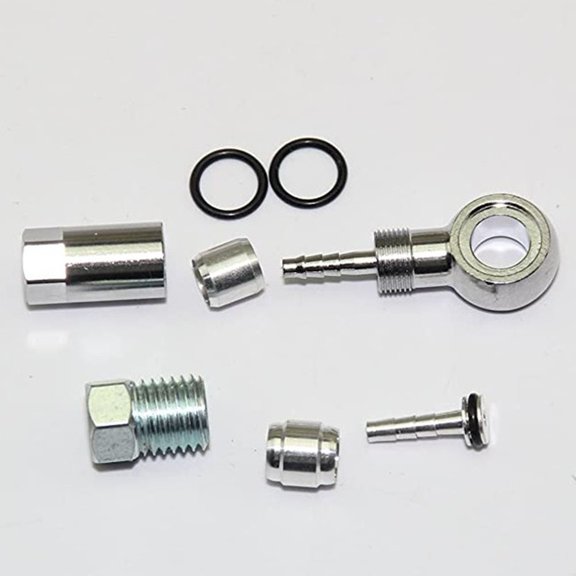 Wofarmy Bike Hydraulic Hose Fitting Banjo Unit Kit for Formula R1 and for Rx Bicycles Metal Component for Brake Systems