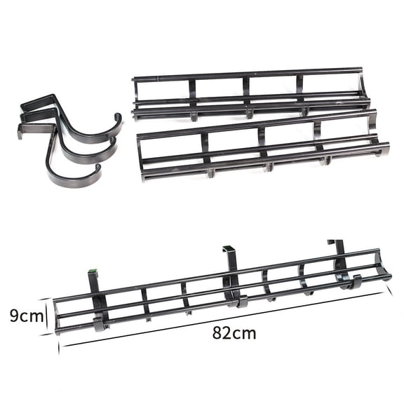 Wofarmy Billiard Ball Storage Rack Table Rail Track Rack for Snooker Billiard Pool