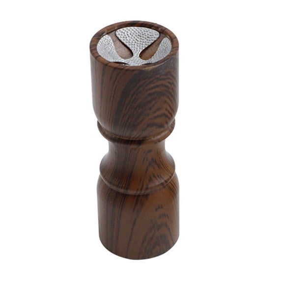Wofarmy Billiard Cue Tip Repair Scuffer Tool Lightweight Wood Comfortable Grip Brown