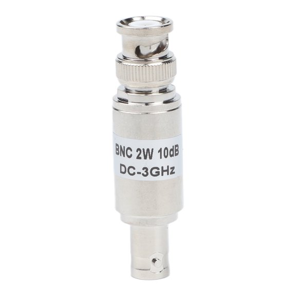 Wofarmy Bnc Interface Attenuator Bnc Rf Fixed Attenuator 0.5Db Accuracy 1Db To 40Db Attenuation 50 Impedance Compact Design 10Db
