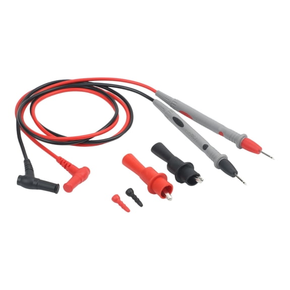 Wofarmy Common Multimeter Probes 20A 1000V Copper Blunt-Tip Probes with Crocodile Clips