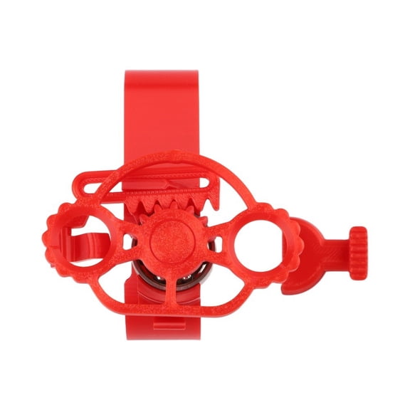 Wofarmy Compact Mini Racing Wheel for Ps5 Pc with Realistic Driving Simulation Red