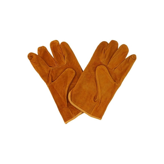 Wofarmy Cowhide Flame-Retardant Welding Work Gloves Heat-Proof Metal Welding Protector Welding Equipment Tools