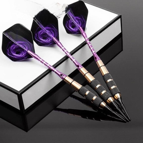 Wofarmy Cyeelife Soft Tip Darts Set 6/9/12-Pack Brass Barrels 6-Piece Pack