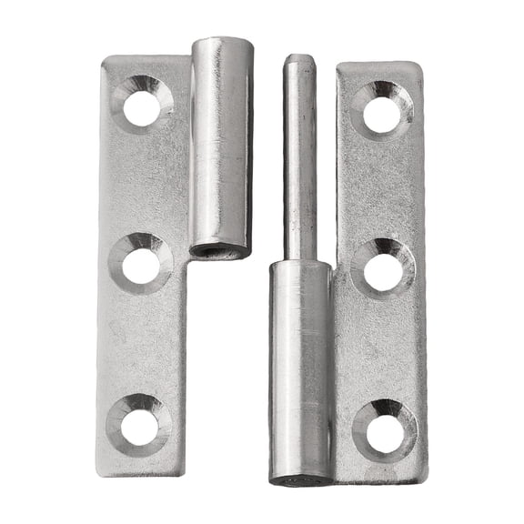 Wofarmy Detachable Hinge Stainless Steel Stripped Hinge Slip Joint Stainless Hinge Door Connector Removable Industrial Hinge Hardware Right