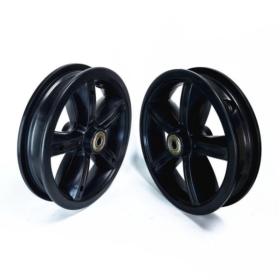 Wofarmy Electric Scooter Wheel Rim Engineering Plastic for 200x45 8x1-1/4 Solid Tire 636 608 Bearing 8mm Inner Diameter 2Pcs