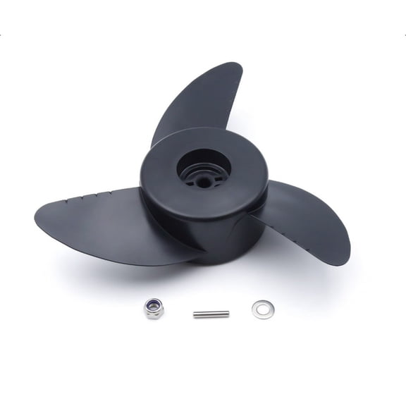 Wofarmy Electric Trolling Motor Propeller - Plastic Outboard Prop With Easy Assembly 12V 30 Lb Propeller