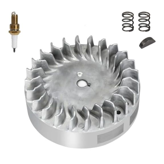 Wofarmy Engine Flywheel Aluminum for Predator for 212Cc 224Cc 208Cc with Key and Valve Springs Compatible with Small Engines