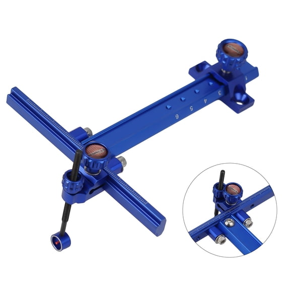 Wofarmy Enhance Your Competitive Archery Experience with This Durable T Shaped Recurve Bow Sight Colors Available Blue