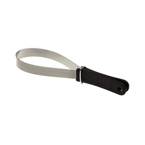 Wofarmy Equine Stainless Steel Scraper Tool for Sweat Removal Shedding Control And Relaxation Stimulation - 30 Cm X 9.2 Cm Black