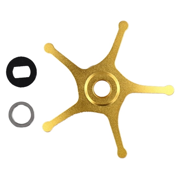 Wofarmy Fishing Reel Repair Parts Five Star Drag 62Mm for Abu Bf7 Bf8 Ib7 Ib8 for Zenon Baitcastingfishingreelaccessories Gold Right Hand