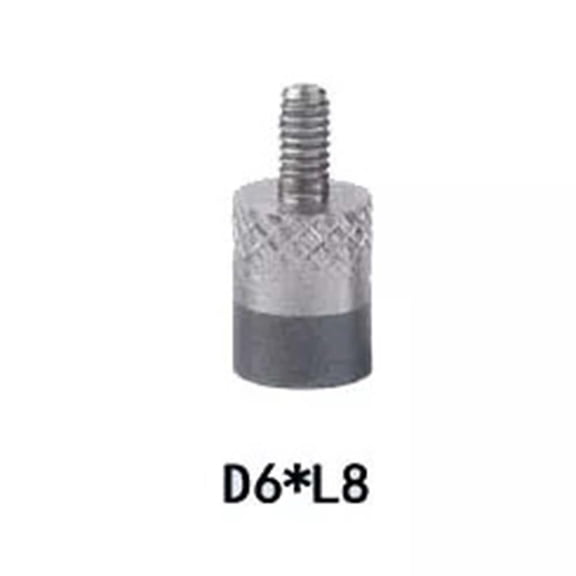 Wofarmy Flat Contact Points D4*L8 Digital Indicator Contact Points Threaded Shank M2.5 Depth Gauges Digital Test Indicators D6Xl8