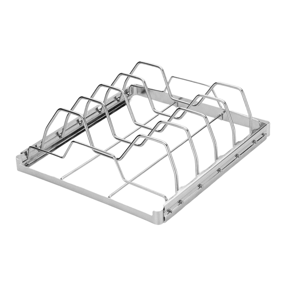 Wofarmy Foldable Stainless Steel BBQ Grill Rack for Ribs Steak Outdoor Camping Portable