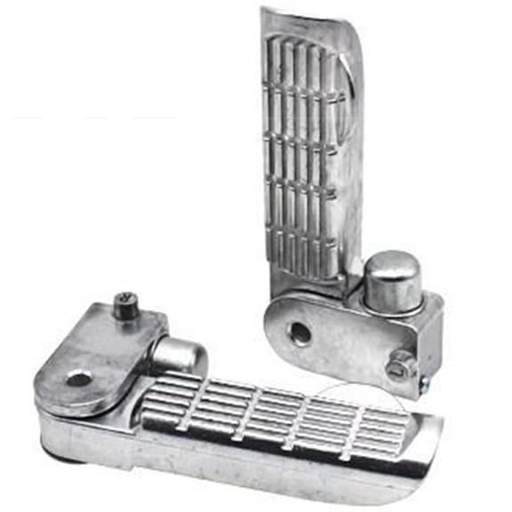 Wofarmy Folding Electric Bike Footrest Pegs Non Slip Aluminum Alloy for Scooters