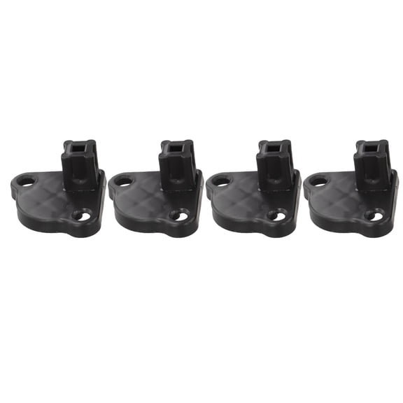 Wofarmy Gazebo Foot Brackets Plastic Leg Base Supports Fit 2121Mm Tube Pack Of 4 for Pop-Up Tent Canopy Tents Supplies