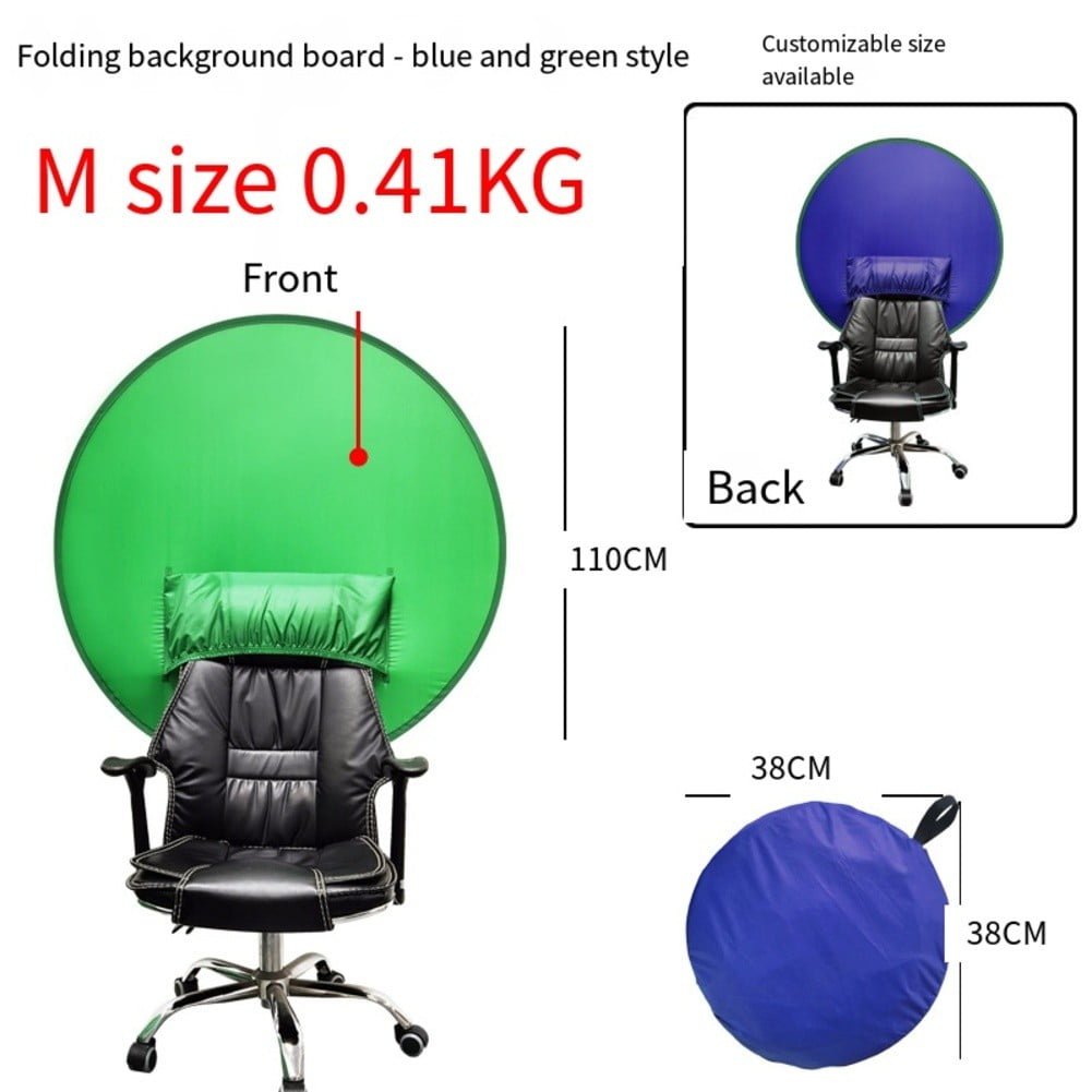 Wofarmy Green Screen Green Screen Portable Green Screen Chair Portable ...