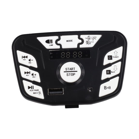 Wofarmy Jr1927M Z 24V Jr1927M 12V Central Control for Electric Cars Designed for Children with Audio Output and Speed Adjustment Jr1927M-12V
